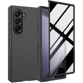 Z Fold 5 Privacy Case,For Galaxy Z Fold 5 Full Body Cover Built-In Anti Peeping Screen Protector,Hard Pc Ultra-Thin Shockproof Protective Phone Cases For Galaxy Z Fold5,Black