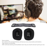 Ear Pads With Headband Straps For G733 G335, Noise Isolation Ear Pads Cushions Headband Replacement, Comfortable Memory Foam Headband Kit For Gaming Headset (3Gtxzysdgb-11)