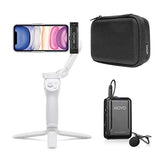Edge-DI Wireless Lavalier for iPhone - Perfect Compact Lav Mic for Smartphone Gimbal Stabilizer - Great for Vlogging, Filming, Teachers, and More -