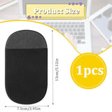 Slim Mouse Holder For Laptop, Universal Stick-On Mouse Pouch, Reusable Elastic Mouses Pocket No Glue Residue Mouses Storage Bags For Computer Office Home