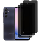 [3 Pack Privacy Screen Protector For Samsung Galaxy A25 5G, 9H Hardness, Anti-Scratch, Anti Spy, Tempered Glass Screen Protector For Samsung Galaxy A25 5G