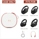 Hard Case Compatible With Jbl Tune 720Bt/ 770Nc/ Live 770Nc/ 660Nc/ 650Bt/ 670Nc/ 710Bt/ 760Nc/ 700Bt/ 750Bt Over The Ear Headphones Wireless Bluetooth (Box Only) - White