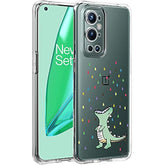 Soft TPU Shock Absorption Slim Embossed Pattern Protective Back Cover OnePlus 9 Pro 5G Case