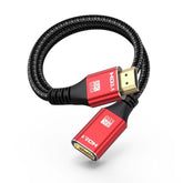Hdmi Extender 8K Hdmi Extension Cable 1.5Ft, Hdmi 2.1 Male To Female Adapter E