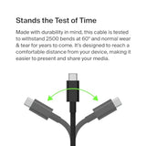 Belkin USB Type C to HDMI 2.1 Cable, 6.6FT/2M Cable with 8K@60Hz, 4K@144Hz, HD