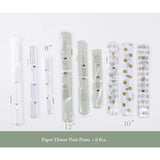 Baby Shower Decorations,Welcome Baby Banners Paper Lantern Paper Flower Pom Poms?Sage Green Gold White?