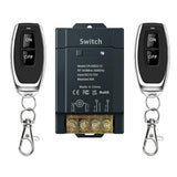 12V Wireless Remote Switch With 328 Ft Long Range, Dc 12V/24V/48V/72V Current Rating 30A, Remote Control Switch For Lights, Pump, Fan, Motor Etc