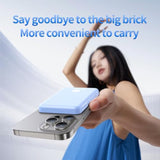 Portable Wireless Charger /5000Mah Power Bank/Ultra-Thin Charger For Iphone/Fast Charging Portable Phone Charger For Travel, Outdoor & Daily Use?Blue