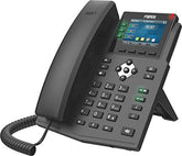 X3U Enterprise Voip Phone, 2.8-Inch Color Display, 6 Sip Lines, Dual-Port Gigabit Ethernet, Power Adapter Not Included