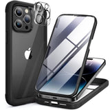 Full-Body Case with Built-in 9H Tempered Glass Screen Protector for iPhone 14 Pro Max