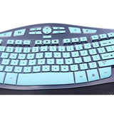 Silicone Keyboard Skin Cover Compatible For Logitech K350 Mk550 Mk570 Wireless