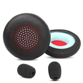 Earpads Cushion Replacement Compatible With Poly Voyager 4310 Uc/Voyager 4320 Uc/Voyager Focus Uc B825/B835/Voyager Focus 2 Uc Usb-A/Plantronics Poly Blackwire 5220/5210/5200/7225 Headsets