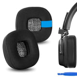 Geekria Sport Cooling-Gel Replacement Ear Pads for Marshall Major, Major II Headphones, Ear Cushions (Black)