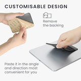 kwmobile 2X Elastane Sleeve Compatible with SanDisk Portable SSD, Samsung T7, Crucial X8, HDD Case - Stretchy Holder for External SSD - Black/Dark Blue