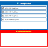 Professional Headphone Earpads Replacement Headset Ear Pads Compatible With Jvc Ha-S360 S400 S500 Sr500 Headphones