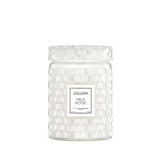 Voluspa Milk Rose, Large Candle Jar, 18 Ounce, 100 Hour Burn Time, Coconut Wax for Clean Burning, Handcrafted in The USA