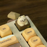 Artisan Keycaps, Cute Kawaii Cat Box Keycaps, Resin Handmade, Single 1U Replace Key For Esc Key Mechanical Keyboard (Cat-Box)