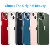 For Iphone 13 Case Clear, Transparent Soft Shockproof Protective Slim Thin Phone Bumper Phone Cases For Iphone 13