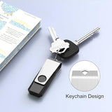 128Gb Flash Drive Usb 2.0 Storage Thumb Drives Memory Stick With Led Indicator, Swivel Metal Photo Stick Pendrive Jump Drives Memoria Usb Drive Zip Data Storage School Office Supplies