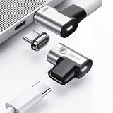 Usb C Magnetic Adapter, (2 Pack) Magnetic Usb C Adapter, 24Pins Usb3.1 10Gbps