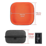 Geekria Shield Headphones Case Compatible with Corsair Void v2 Wireless, HS80, Virtouso, HS55, HS65, Replacement Extra Hard Shell Travel Carrying Bag with Cable Storage (Dark Grey)