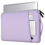 17 17.3 Inch Laptop Bag For Women, Computer Sleeve Case Compatible With Hp Pavilion 17/ Envy 17/ Dell/Lenovo Ideapad/Lg Gram/Msi/Asus Notebook/Razer Blade Pro 17, Purple