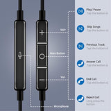 Wired Earbuds For Galaxy A12 Google Pixel 5A 4A 3A Magnetic In-Ear 3.5Mm Headp
