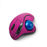 Mightyskins Skin For Logitech M570 Wireless Trackball Mouse - Pink Diamond Plate | Protective, Durable, And Unique Vinyl Decal Wrap Cover | Easy To Apply, Remove, And Change Styles | Made In The Usa