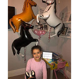 4 Pack Giant Horse Balloons: Horse-Themed Party Decor