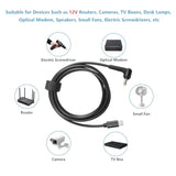 12V Type C To Dc 4.0 X 1.7Mm Power Charging Cable, 59Inch Usb C Male To Dc4017 Male Extension Charge Cable For 12V Router, Camera, Desk Lamp, Electric Tool 1.5M (12V)