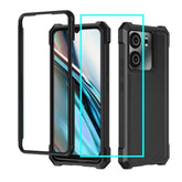 Blu View 5 Rugged Case with Screen Protector Military-Grade Black