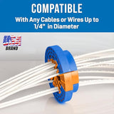 Cable Comb Tool, Wire Comb, Cable Dresser, Bundler, Organizing Tool, Ethernet