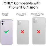 Case Compatible With Iphone 11 6.1-Inch, Luxury Sparkle Translucent Clear Leopard Cheetah Print Pearly Design Soft Silicone Slim Tpu Protective Phone Case Cover For Girls Women (Bling)