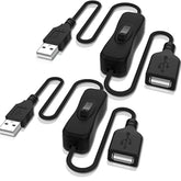 Usb Switch Extension Cable, Upgraded Usb Extension Cord With On/Off Power Swit