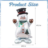 Giant 47-Inch Standing Snowman Balloon Christmas & New Year Party Decor