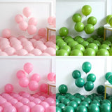 253pcs Pink & Green Balloon Garland Kit with Stars and Crown for Birthday Party Decor