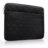 Rainyear Puffy Laptop Sleeve 15.6 Inch Protective Lightweight Computer Carrying Case Bag Compatible For Hp, Dell, Asus, Lenovo, Notebook, Black