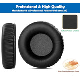 Professional Replacement Earpads Cushion Compatible With Bluedio H+ Turbine H + Turbine H + Turbine Headphone Ear Pads With Skin-Friendly Leather And Memory Foam