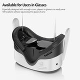 Face Cover Pad For Oculus Quest 3S, Sweat-Proof Pu Foam Cushion For Meta Quest 3S, Compatible With Oculus Quest 3S Original Spacer (For Quest 3S)