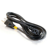 6Ft Premium 90 Degree Replacement Ac Power Cord - Durable Power Cable For Tv, Computer, Monitor, Appliance & More (24240)