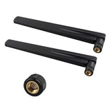 2Pcs 4G Lte Antenna Sma Male Omnidirectional Aerial 10Dbi Compatible With Vofone Huawei Netgear Zte 4G Lte Router Gateway Modem Cellular Router Trail Camera Wireless Home Phone System