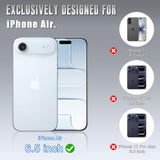 Sky Blue Wallet Case for iPhone Air 6.5"