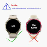 Screen Protector Compatible For Garmin Forerunner 970 Smartwatch, Hd Tpu Protective Film (6Pcs)