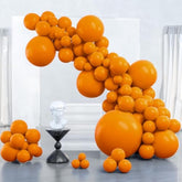 127 Pcs Burnt Orange Balloon Garland Arch Kit Terracotta Balloons for Fall Party