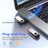 2Gb Usb Flash Drive 50 Pack, Usb 2.0 Thumb Drives Bulk Memory Sticks Pendrives 50Pcs (Black)