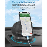 Horizontal & Vertical Viewing Cell Phone Holder for Car Compatiable With iPhone, Samsung & Smarphones