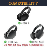 Headband Cover For Skullcandy Hesh 3/Anc/Evo Headphones, Replacement Headstrap Pad Repair Part With Added Thickness - Black