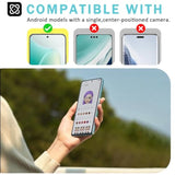 Front Camera Cover Compatible for Android Phones, Pixel, Galaxy, and iPad - Black