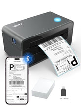 Bluetooth Thermal Shipping Label Printer For Phone, 4X6, Supports Windows/Mac/Ios/Android, Ideal For Small Business And Shipping Packages