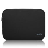 15 15.6 16 Inch Laptop Sleeve Case, Water-Resistant Notebook Computer Pocket Tablet Briefcase Carrying Bag Pouch Skin Cover For Hp/Dell/Lenovo/Asus/Acer, Black
